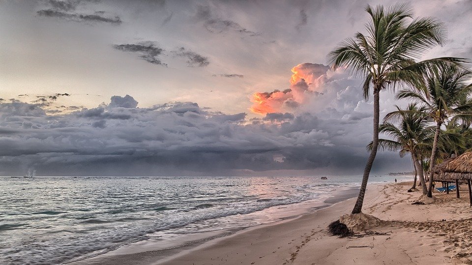 Beach, Dominican Republic, Caribbean, Summer, Sea